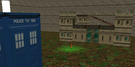 Screenshot in the Castle grounds