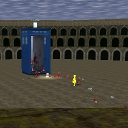 Tardis in the Colosseum