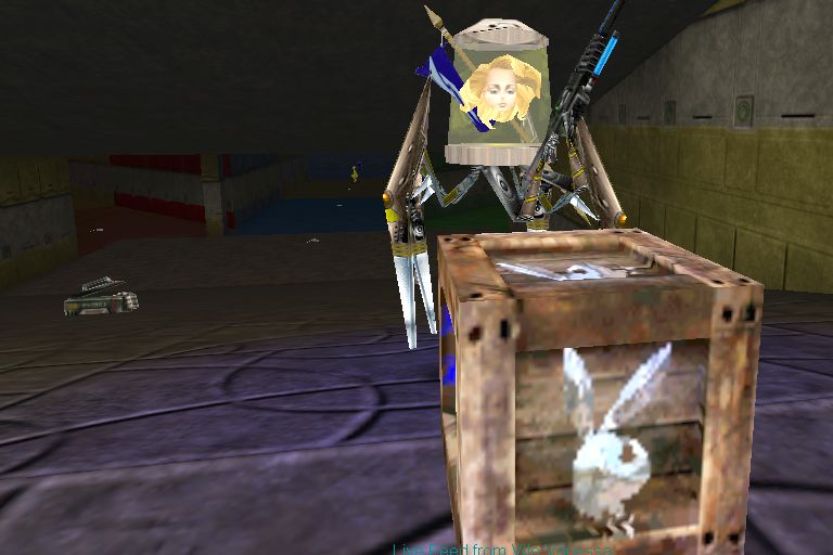 Vile Vanessa carries the blue flag in the back passages