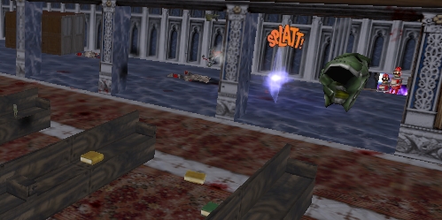 The confessional box is at the upper left