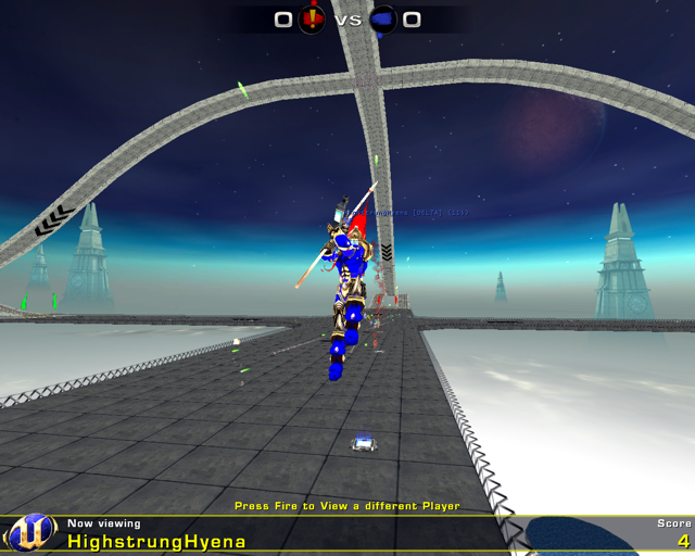 Blue bot runs home with the red flag in CTF-EvilSky2