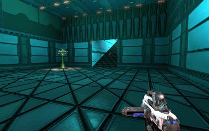 Screenshot of a blue spawn chamber