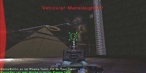 Go to a web page for VCTF-ConcussTest3