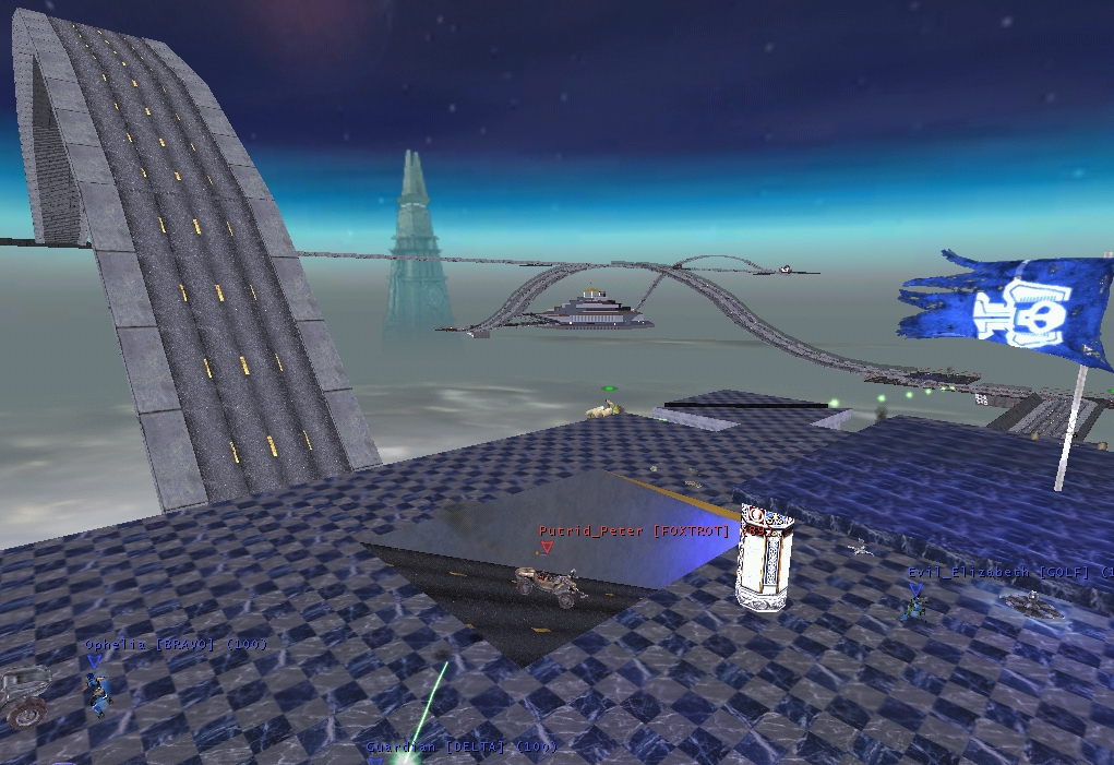 View from the Blue Base,
VCTF-EvilSkyCity